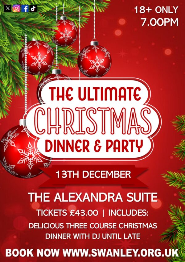 The Ultimate Christmas Dinner & Party - 13th December 2025